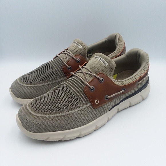 Skechers Del Retto Clean Slate Slip-On Boat Shoes Men's 13 Loafers Memory Foam - Picture 1 of 13
